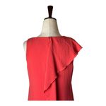 Adrianna Papell Adrianna‎ Papell Dress Women 0 Pink Sleeveless Ruffle Front Party Cocktail Mini Photo 5