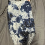 Gymnastics Leotard Blue Size 12A Photo 0