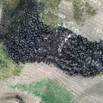 WORTH New York | Green Teal Grey Sequins Formal Fitted Pencil Skirt Size 6 S Photo 4