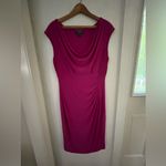 Ralph Lauren Lauren gorgeous size 12 dress with cowl neck. Flattering ru… Photo 2