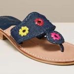 Jack Rogers  navajo signature Denim Jacks Flat Floral Sandal Photo 0