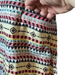 KAVU  Racerback High Low Dress‎ Multicolor Geometric Patterned Casual Photo 3