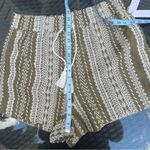 House of Harlow 1960 x Revolve linen embroidered shorts & crop top matching set Green Size M Photo 4