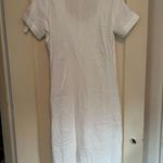 Never worn: White long button up T shirt dress Photo 6