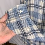 Velvet By Graham & Spencer Long Sleeves Blue Plaid Shirt With Pockets Small NWT Photo 7