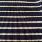 Ralph Lauren Lauren Striped Turtleneck Sweater Small Black Gold Ribbed Knit Photo 2