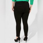 Torrid  Black Studded Bombshell Skinny High-Rise Jeans - New - Size 18 Short Photo 1