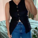 Reformation  Aspen Linen Vest Photo 0