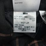 Levi's  Math Club Flare High Waisted Trouser Pant Black Bonnie‎ Plaid 27 X 29 Photo 11