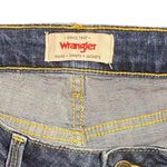 Wrangler Straight Leg Distressed Jeans Size 14 Photo 5