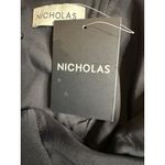 NICHOLAS Adiba Strapless Round Edge Midi Dress in Black 4 New Womens Photo 7