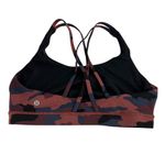 Lululemon  Energy Bra In Heritage 365 Camo Smoky Red Night Sea Multi Sz 12 Photo 3