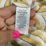 Rachel Zoe Linen Jumpsuit Wide Leg Striped Sleeveless Casual Vacation Size 12 Photo 4