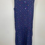 Gap  Blue Diamond Print Sleeveless Shirt Dress Sz Small Photo 12