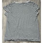H&M  | Women's Casual Striped Short Sleeve T-Shirt | Medium Photo 2
