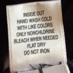 Laura Ashley  Black and Cream Tie-Dye Tank Top Photo 4