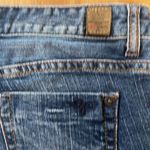 Guess  slightly distressed jeans shorts with raw hem Photo 4