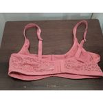 Auden NWOT Size 40C Pink Coral Lace Unlined Scoop Balconette Underwire Bra Photo 2