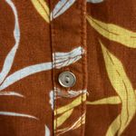 Cynthia Rowley Linen Blend Sleeveless Boho floral Tunic Top Medium Photo 2