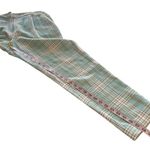 Pendleton  Baby Blue Plaid 100% Cotton Pants Straight Leg Preppy Academia Size 6 Photo 12