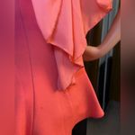 Chetta B Vibrant Coral Peplum Tank Photo 15