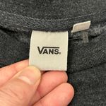 Vans Off The Wall Dark Gray Pullover Crew Neck Skateboard Sweatshirt Adult S Photo 4