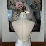 Show Me Your Mumu Elegant New  Jasmine White Satin Halter Dress! Photo 5