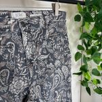 LOGO By Lori Goldstein  Boho Paisley Print Relaxed Straight Leg Pants size 6 Photo 5