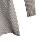 Gauge81 Mija White Ribbed Long Sleeve Wool Plunge Sweetheart Mini Dress Size XS Photo 9