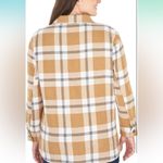 Members Mark Women's Plaid Button Front Shacket~ City Slicker Medium Photo 2