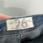 Free People  Maggie Mid Rise Straight Jean in Bondi Blue Size 26 Photo 8