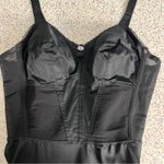Vintage 1960s Charmode Corseted Slip Bustier Nylon Vixen Pin Up Black 34B Size undefined Photo 4
