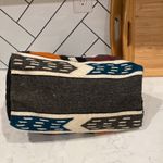 Mexican Handmade wool cotton blend shoulder bag indigenous made Photo 7