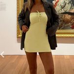 Beginning Boutique Francis Yellow Mini Dress - Size 6 - NEW With Tags. Photo 2