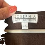 Joseph A . Brown Short Cap Sleeve Beaded Square Neck Dressy Blouse Women Sz S Photo 5