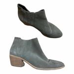Joie ‎ Barlow Suede Pointed-Toe Bootie Cement Photo 0