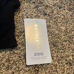 Athleta NWT  Well Rested Ribbed Sleep Bra in Black Photo 2