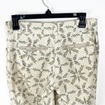 Anthropologie Cartonnier Charlie Botanical Print Cropped Trouser Pants, Size 2 Photo 11