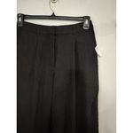 Old Navy NWT  Extra High Rise Taylor Wide Leg Trousers Black Linen Blend Sz Small Photo 2