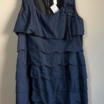 Emma & Michele NWT Emma Michele size 14 navy dress Photo 0