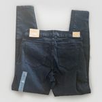 Sears And Robuck Skinny Jeans Black Denim 6 Short Mid Rise Skinny Leg Size 6P Photo 1