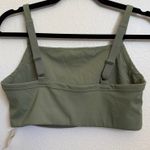 Aerie NWT Offline Goals Square Neck Bra in Green Medium Support Photo 1