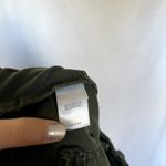 J.Jill army green denim pants jeans women's size 8 cotton spandex deep pockets Photo 5