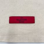Valentino Garavani Valentino Dust Cover Bag Cream Off-White Red Tag Drawstring Closure 13.5"x14.5" Photo 5