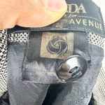 Escada Glen Plaid Wool Silk Skirt Suit Size EU 38 US 8 Black White Photo 14