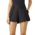 C/MEO COLLECTIVE Duplicate Shorts M High Rise Scalloped Pockets Back-Zip… Photo 0