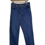 Levi's  Ribcage Straight Ankle Jeans Womens 30 Blue High Rise Button Fly Denim Photo 0