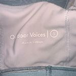 Outdoor Voices  Sports Bra in Aqua Green Sz S Photo 3