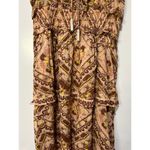 Cleobella Stella Ankle Midi Dress Geo Print Sz Large NWT Ruffled Tiers Feminine Photo 6