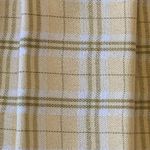 Cali 1850  Skirt XS Yellow White Plaid Skater A-line Lined Preppy Zip Side Short Photo 7